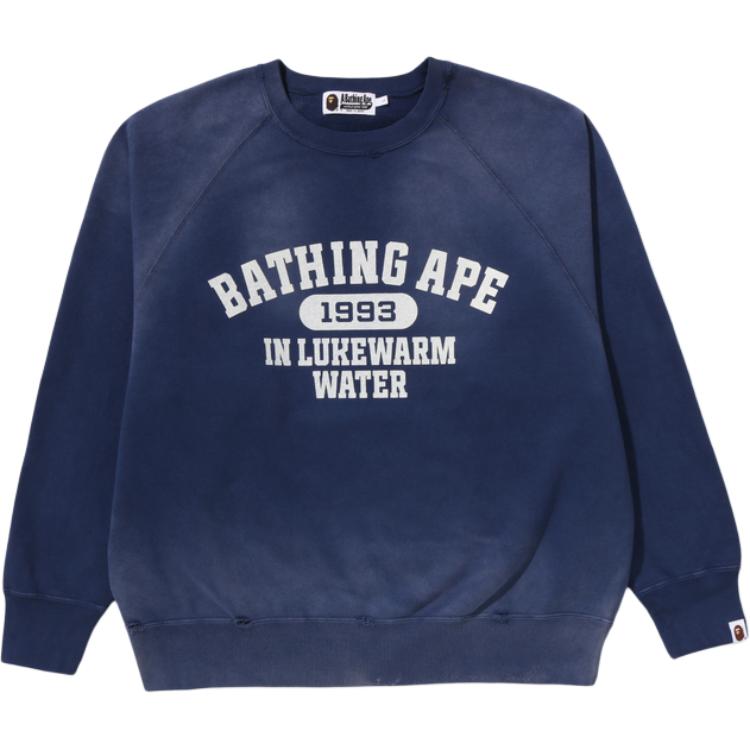 

Толстовка SS26 мужская A BATHING APE, темно-синий