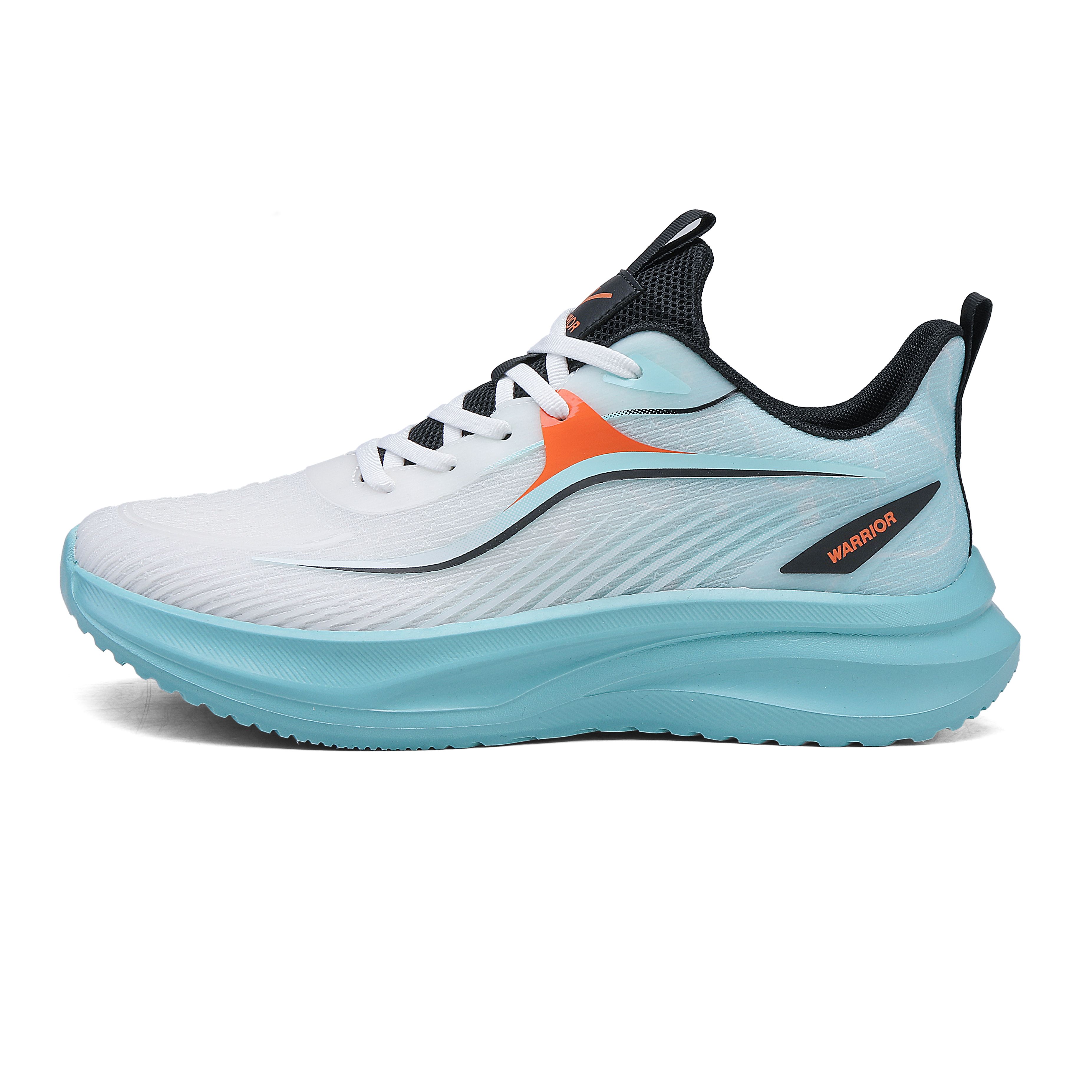 

WARRIOR Нескользящие и износостойкие дышащие низкие повседневные кроссовки для бега, мужские, белые, зеленые, черные