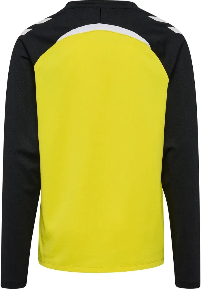 Капуzenpullover детский, Lead 2.0 Crew Sweat, Hummel, желтый