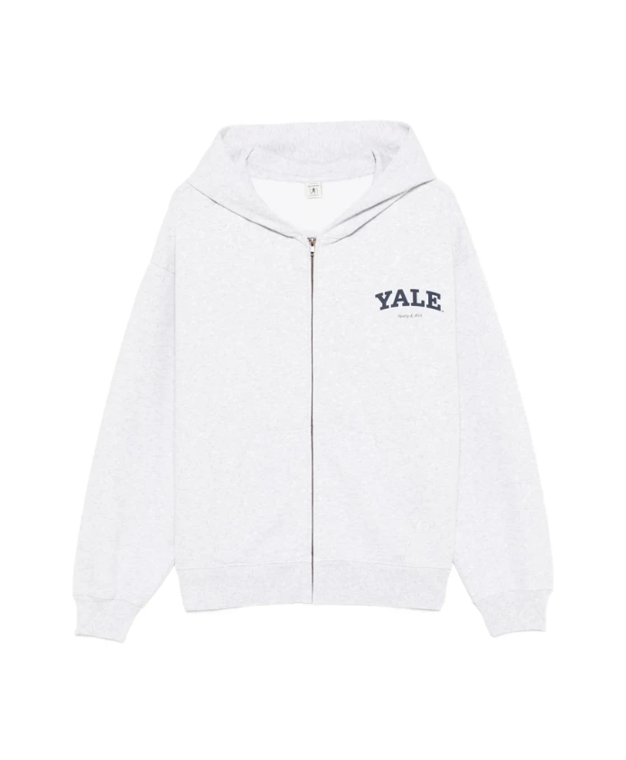 

Толстовка с капюшоном и застежкой-молнией Sporty & Rich, серый