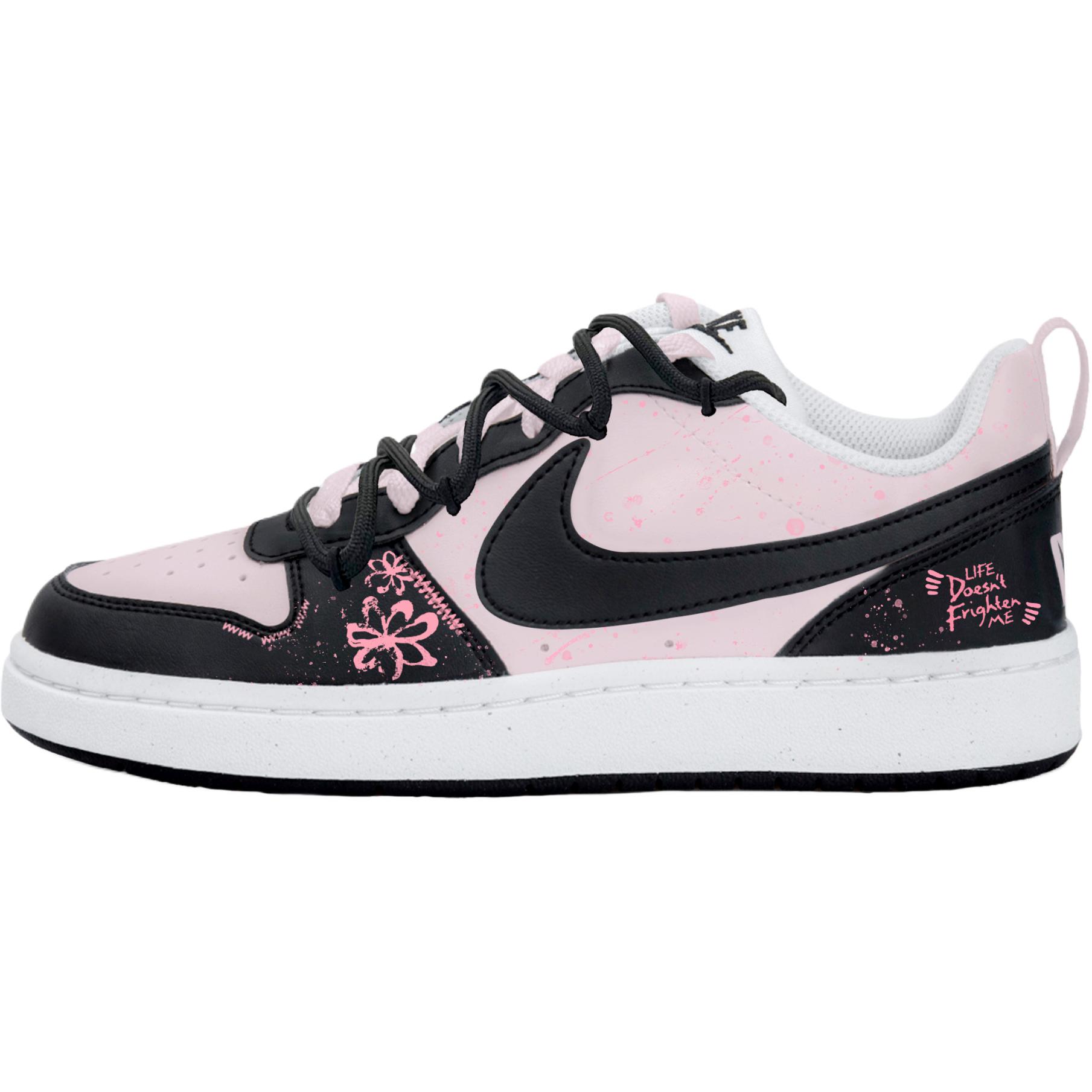 

Детские скейтерские кроссовки Court Borough для младших школьников Nike, черный