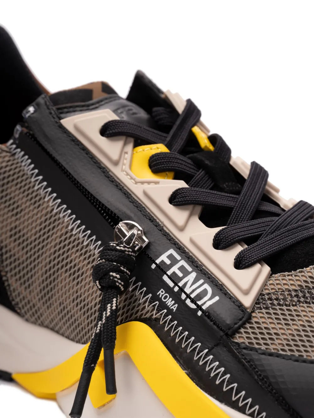 Кроссовки Flow Fendi, коричневый — фото 2