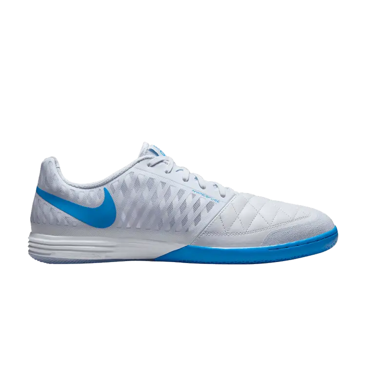 

Кроссовки Nike Lunar Gato 2 IC Football Grey Light Photo Blue, серый