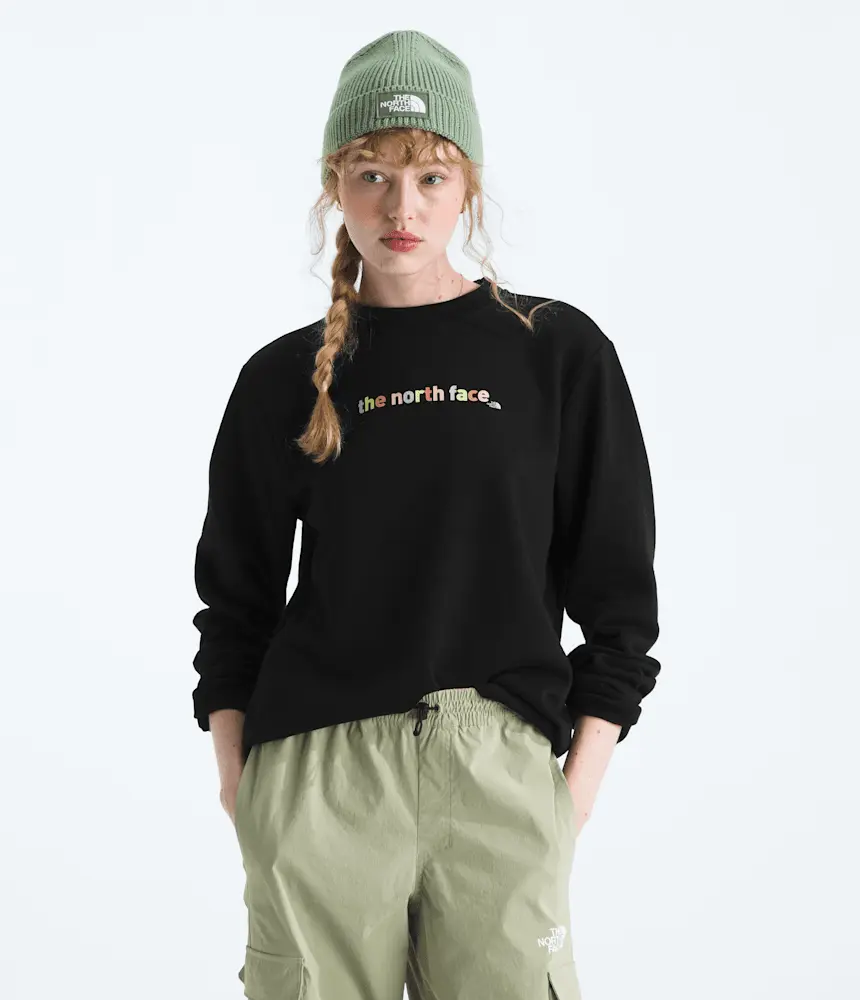 

Женская толстовка Evolution Proud Crew - графика The North Face, TNF Black