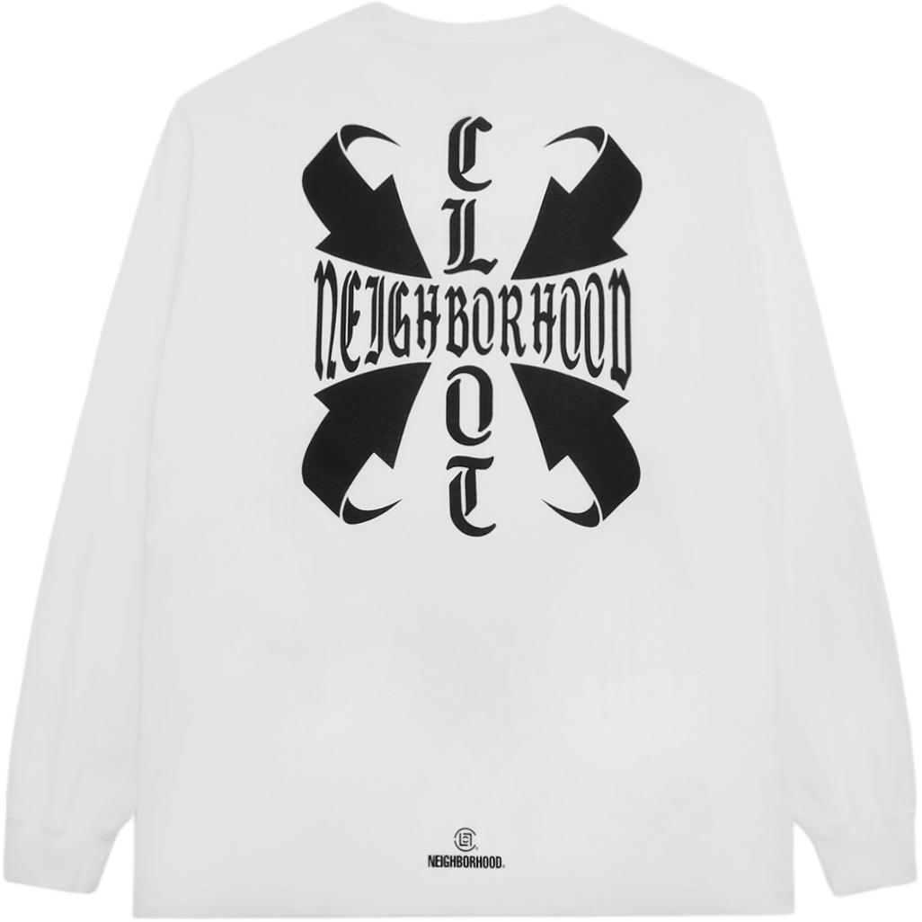 

Футболка x CLOT X FW25 унисекс Neighborhood, белый