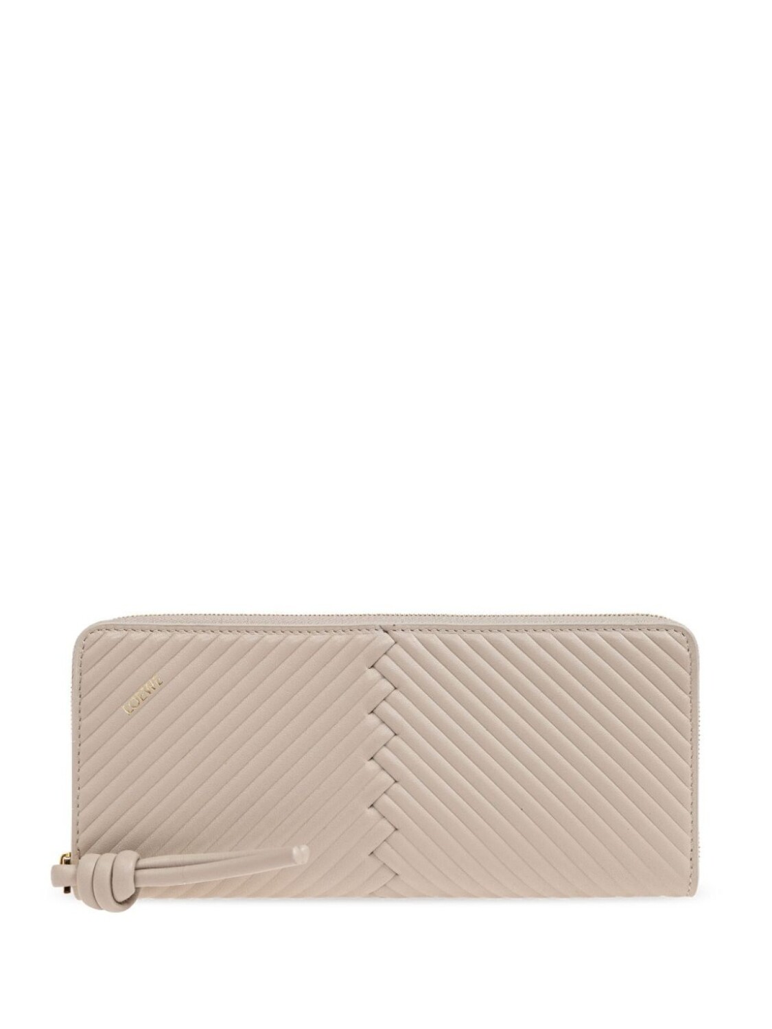 

Кожаный кошелек LOEWE, серый