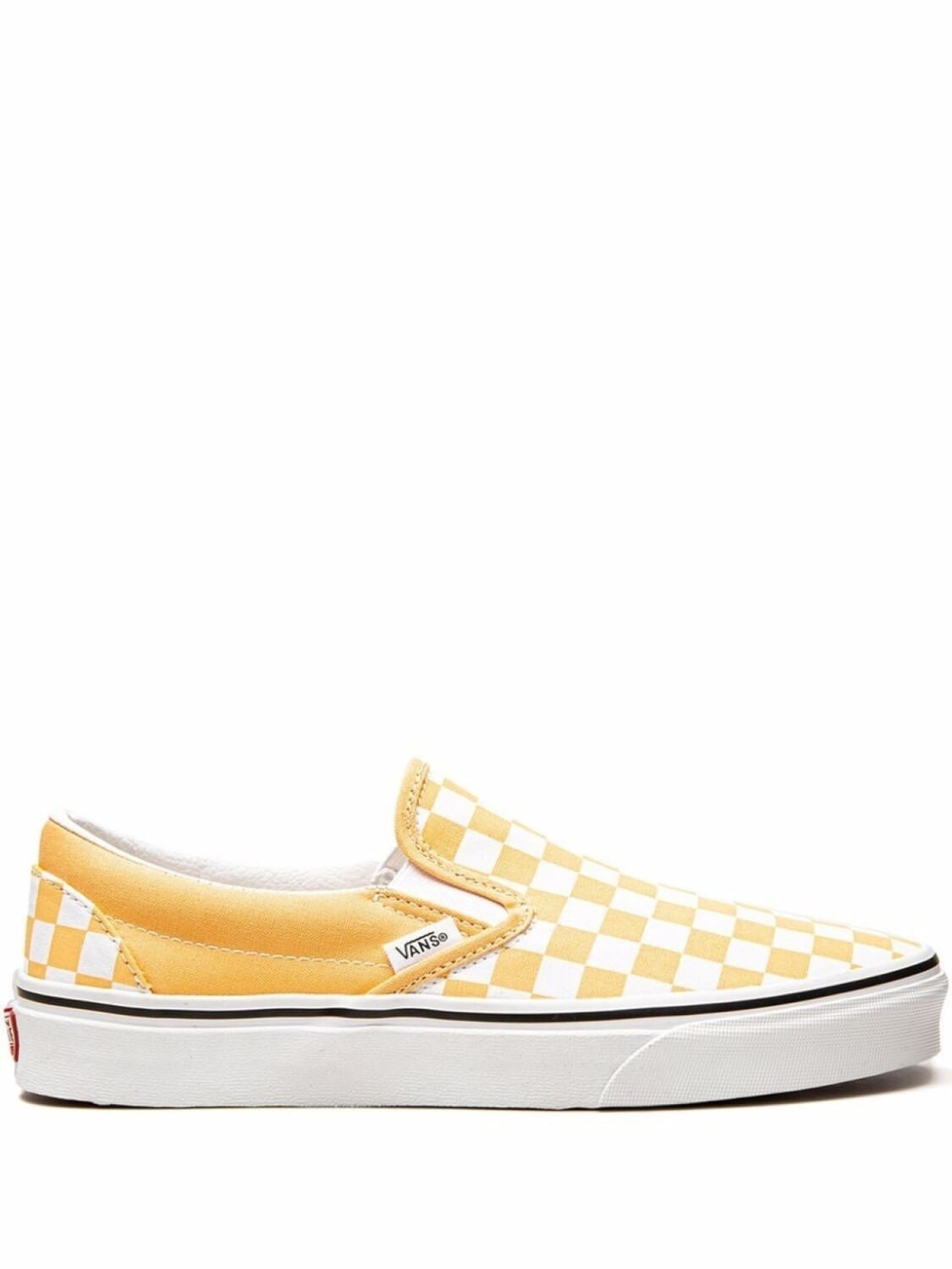 

Слипоны Classic Checkerboard Vans, желтый