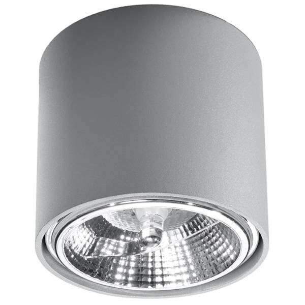 

Потолочный светильник Sollux Lighting Tiube, серый