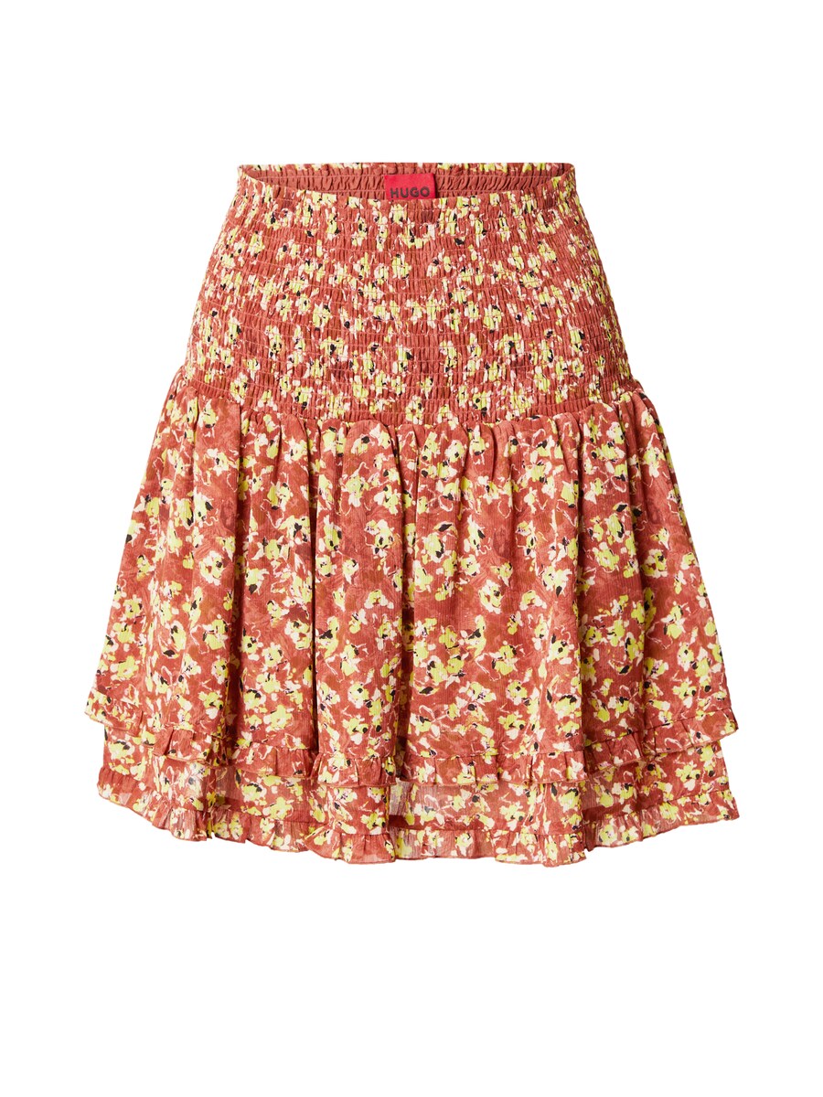 

Юбка HUGO Skirt Rimilia-1, цвет Chestnut brown