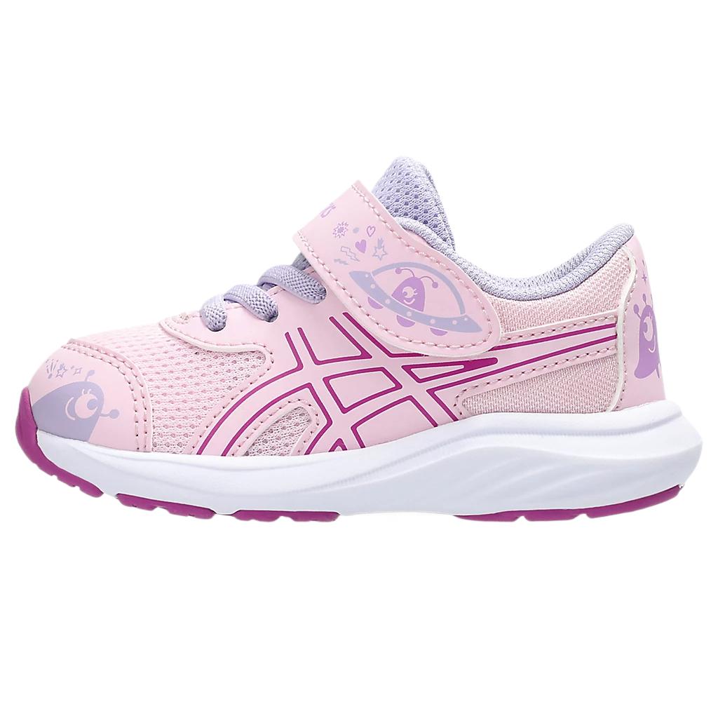 

Кроссовки CONTEND 9 Abrasion Resistant, Breathable, And Anti Kick Low Top Toddler Shoes Infant And Toddler ASICS, розовый