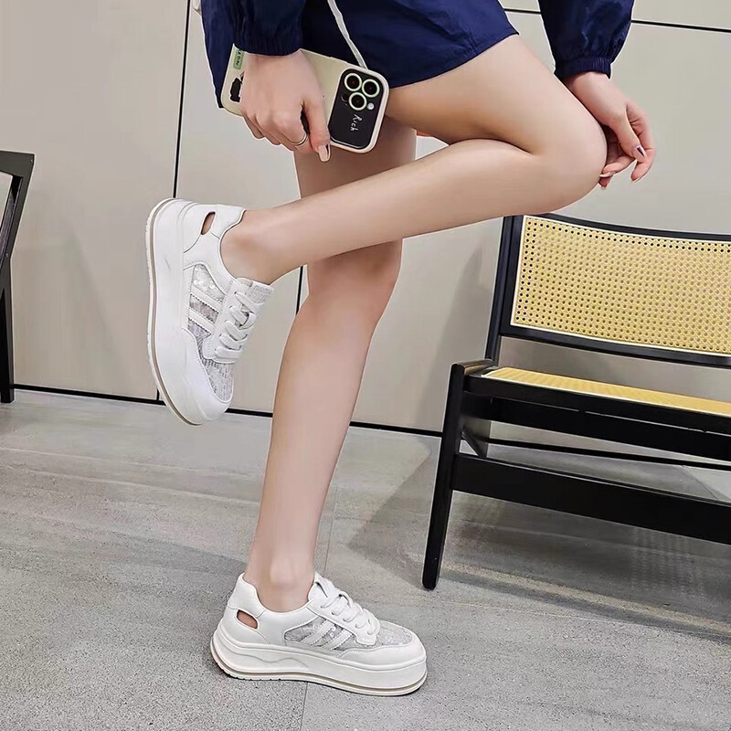 

Кеды, скейтборд обувь женская низкая O.L, белый