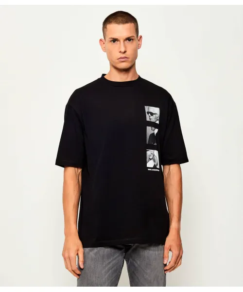 

Футболка Loose fit Karl Lagerfeld, черный