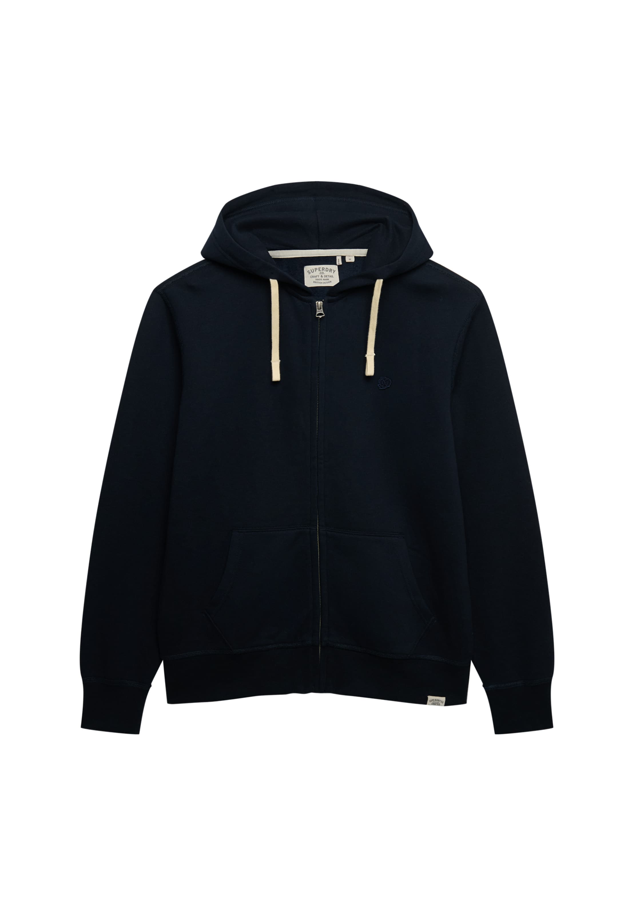 

Superdry & Co Толстовка с молнией в морском синем цвете