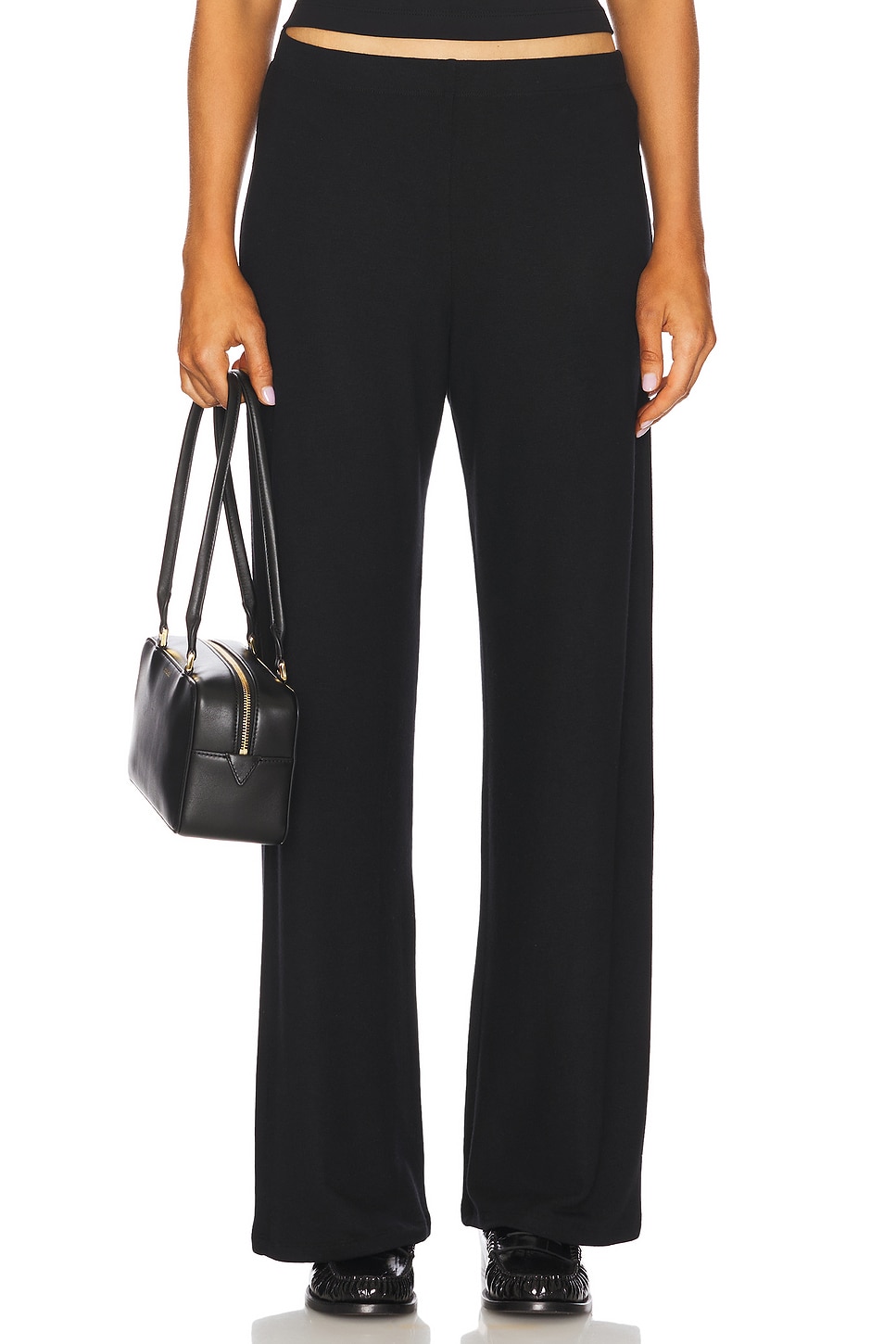 

Широкие брюки Lauren Leset, black