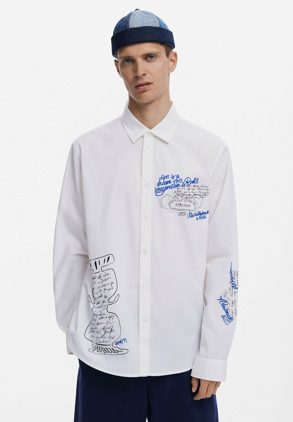 

Рубашка Desigual, белый