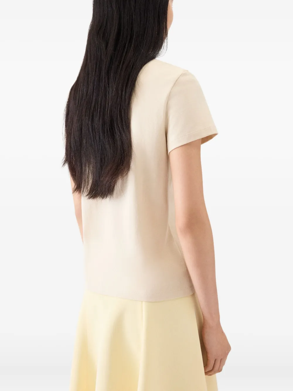 Футболка с нашивкой-логотипом JACQUEMUS, нейтральный — фото 3