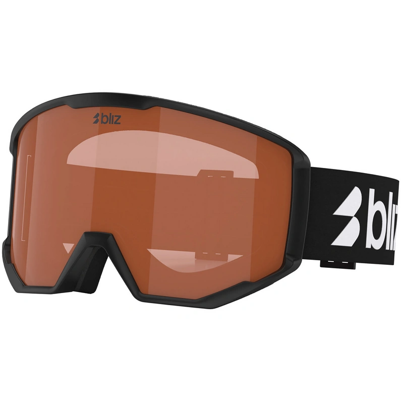 

Горнолыжные очки Spark Bliz, black-white logo-orange w silv