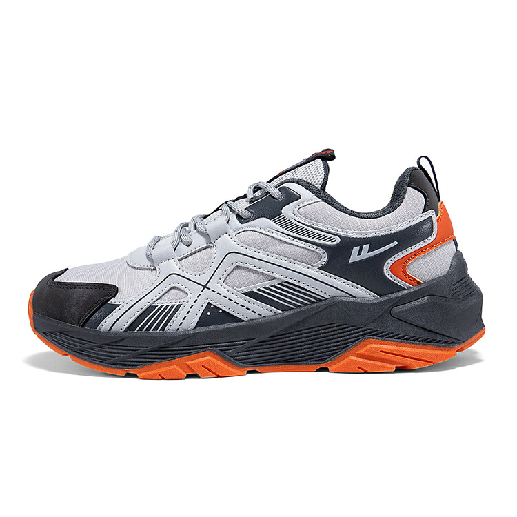 

Кроссовки мужские Lifestyle Shoes Men Low-Top Gray Dark Gray Warrior