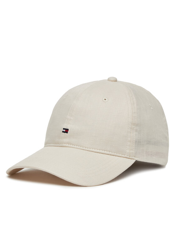 

Бейсболка Essential Flag Linen Cap AW0AW17130 Tommy Hilfiger, экрю