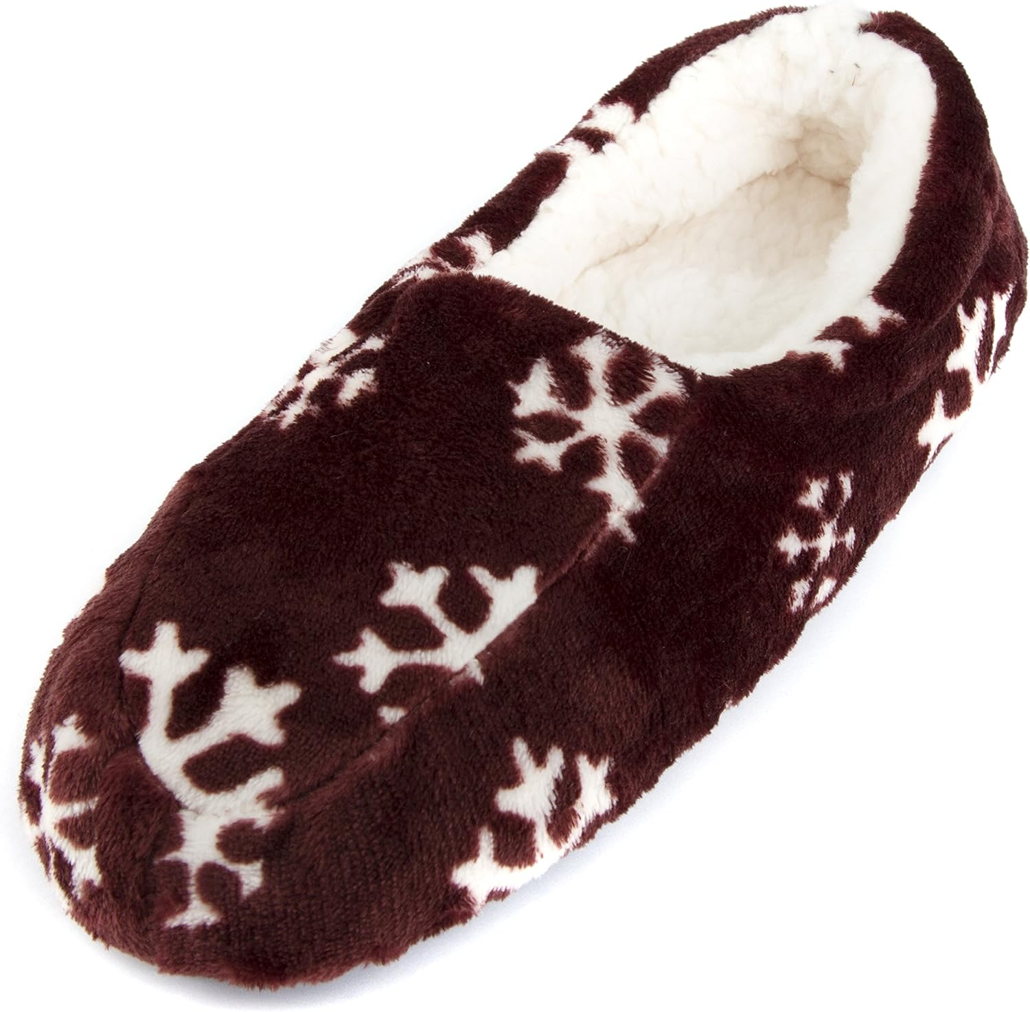 

Мужские уютные тапочки Leisureland с мягкой флисовой подкладкой, бордовый