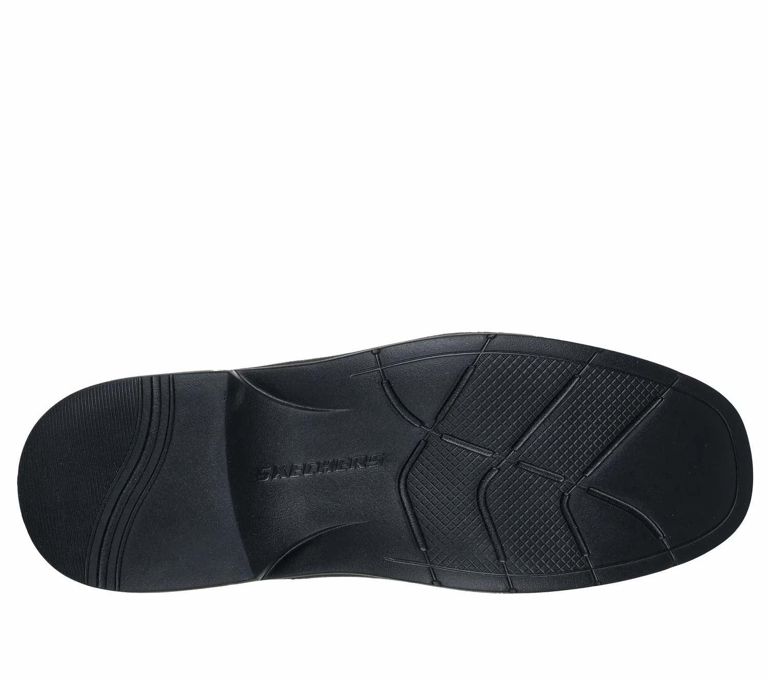 Слипоны, Caswell Alfie, свободный крой, просторный носок Skechers, BLK — фото 3