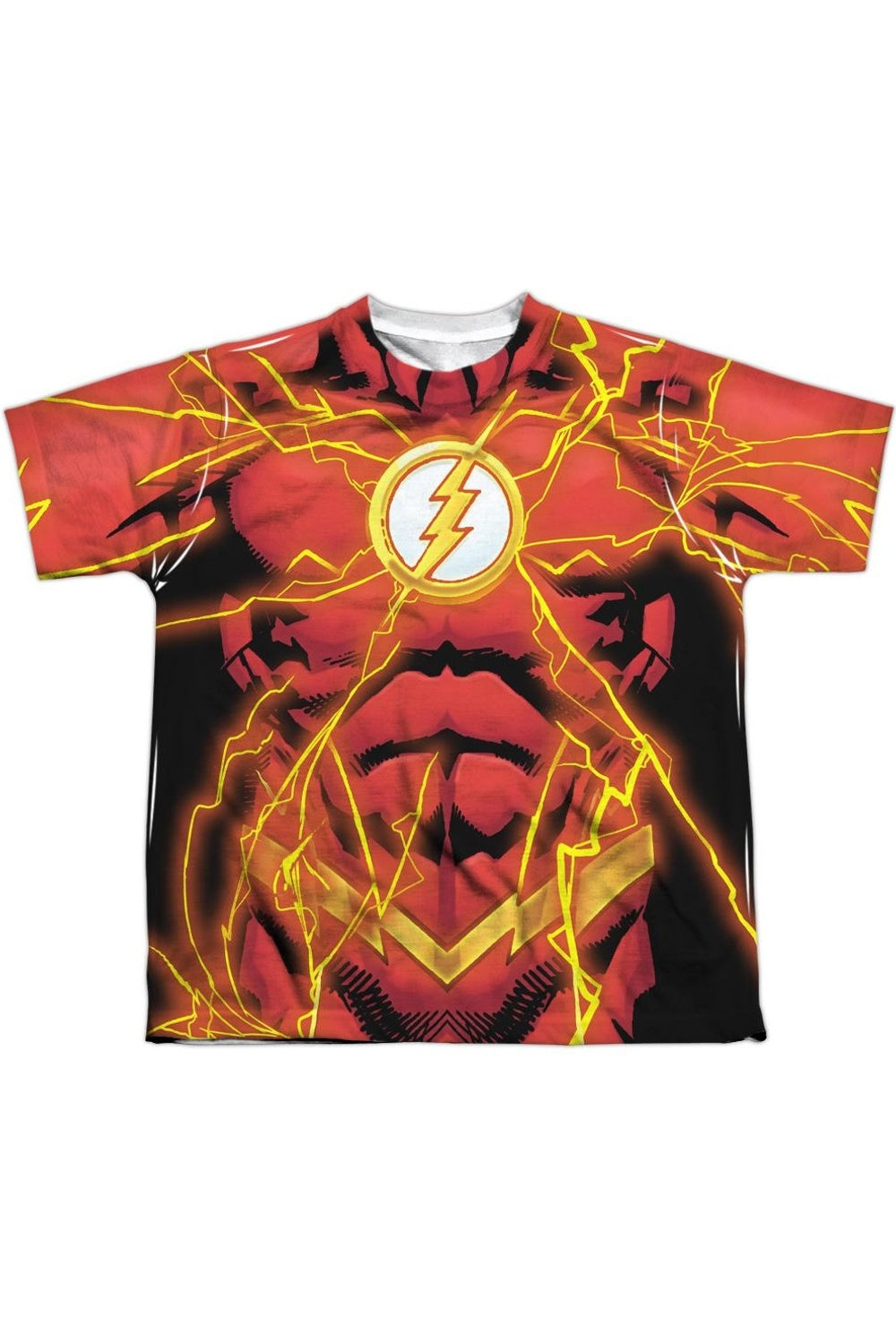 

Футболка с коротким рукавом для подростков "Justice League of America Flash 52 Bolt" Gildan, белый