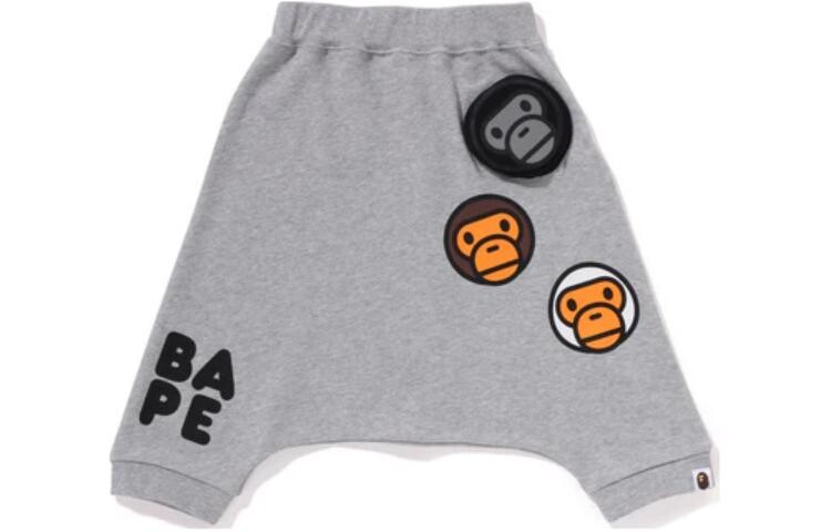 

Дети Шорты A Bathing Ape, серый