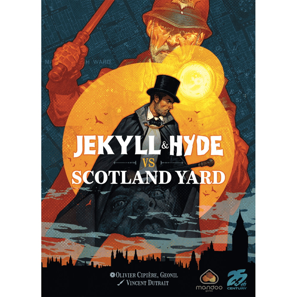 

Настольная игра 25th Century Games Jekyll & Hyde vs Scotland Yard