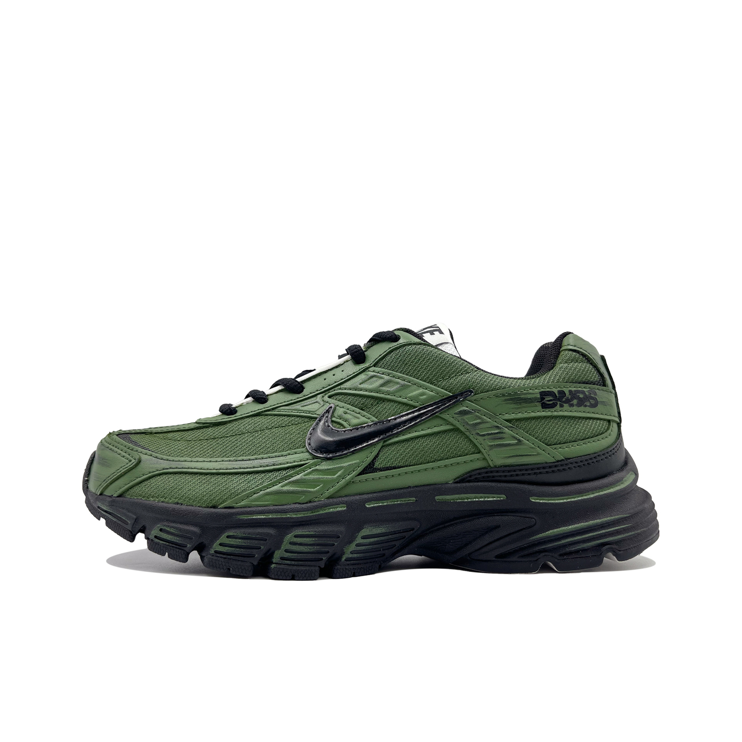 

Инициатор амортизация, износостойкие низкие повседневные кроссовки для бега unisex Nike, зеленый