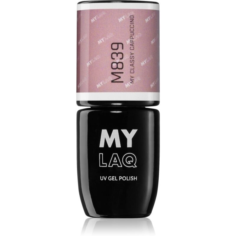 

Гибридный лак для ногтей MYLAQ UV Gel Polish оттенок My Classy Cappuccino 5 мл