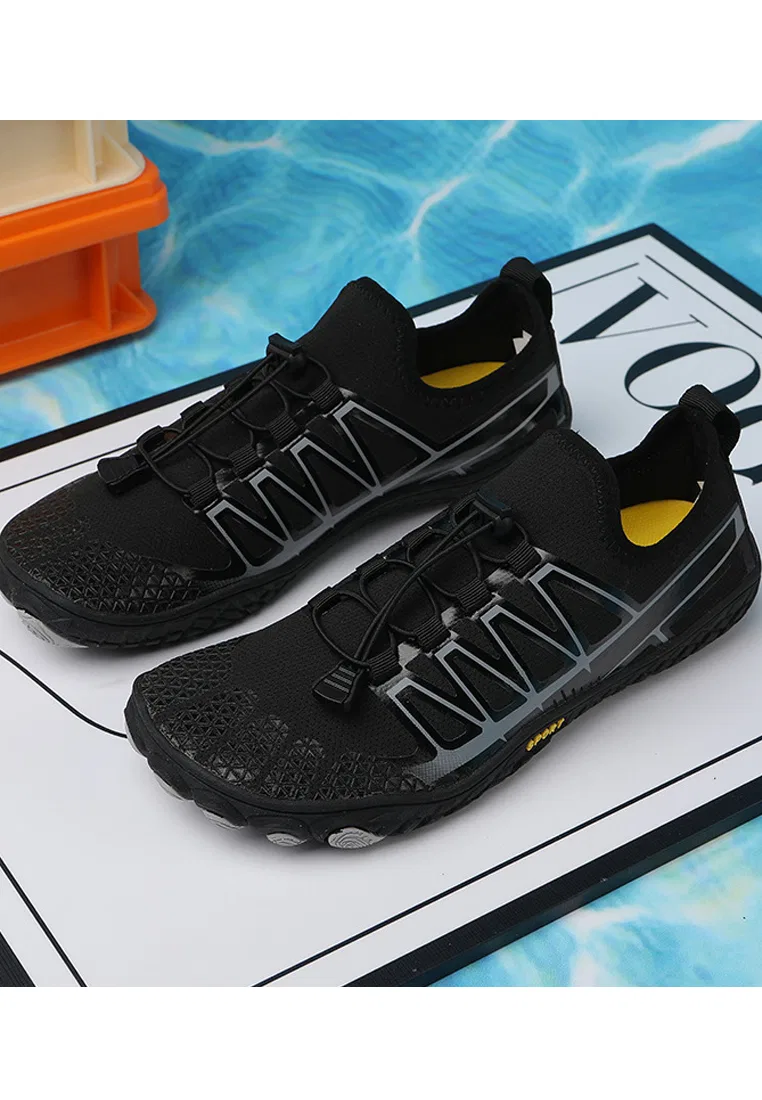Женские походные туфли-слипоны, удобные для хайкинга, модель HYF705 Twenty Eight Shoes, черный — фото 4