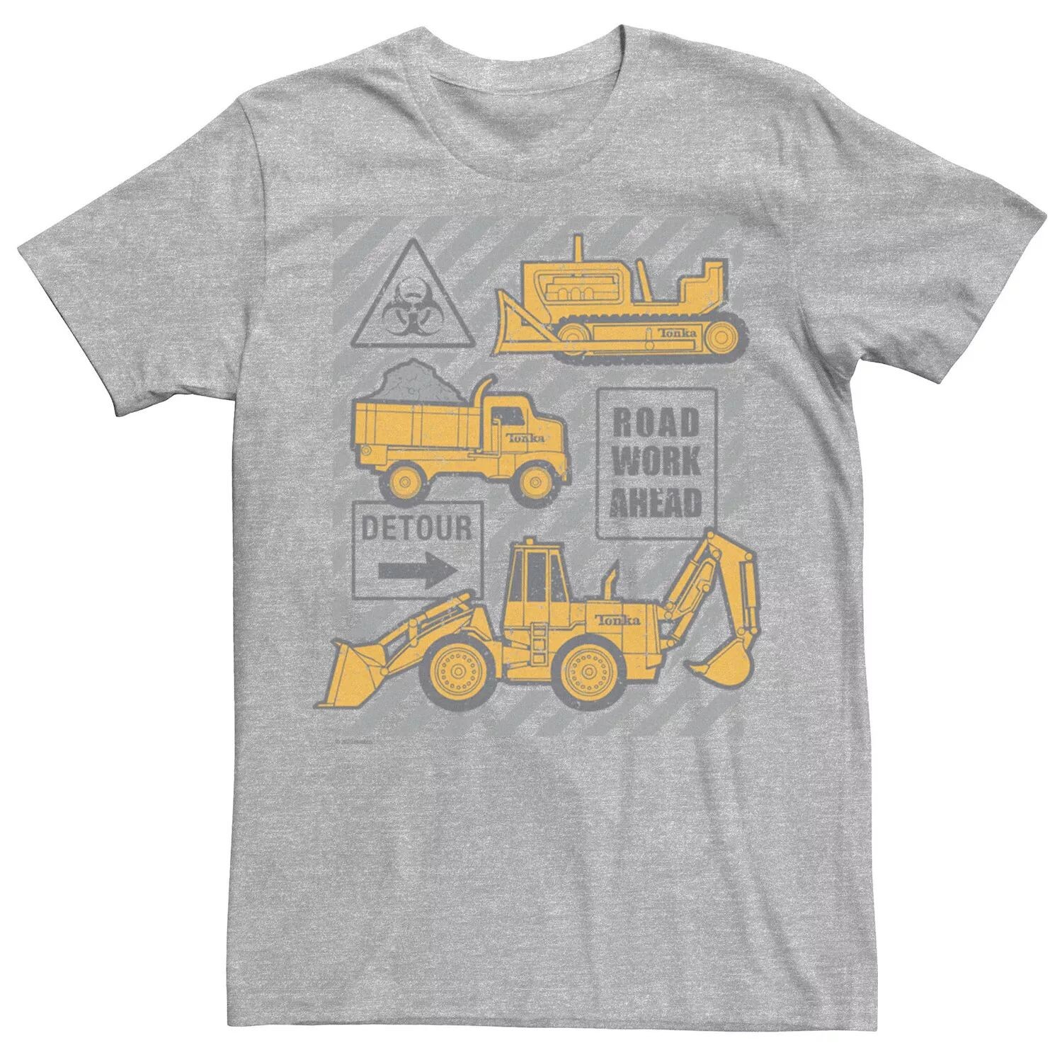 

Мужская футболка Tonka Trucks Road Work Ahead Licensed Character