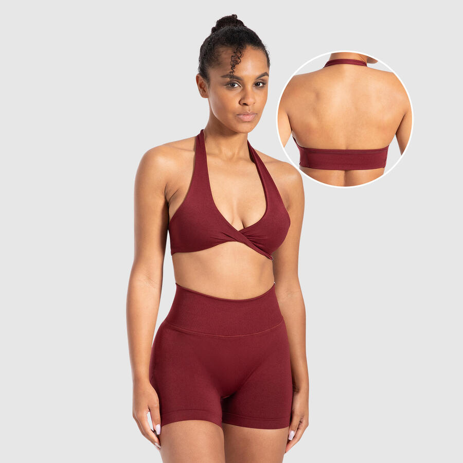 

SMILODOX Женский спортивный бюстгальтер Myrah Bordeaux