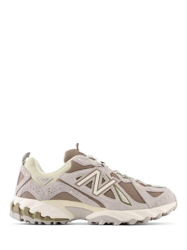 Кроссовки 610V1 из комбинированной кожи New Balance, Grey/Beige/Multi