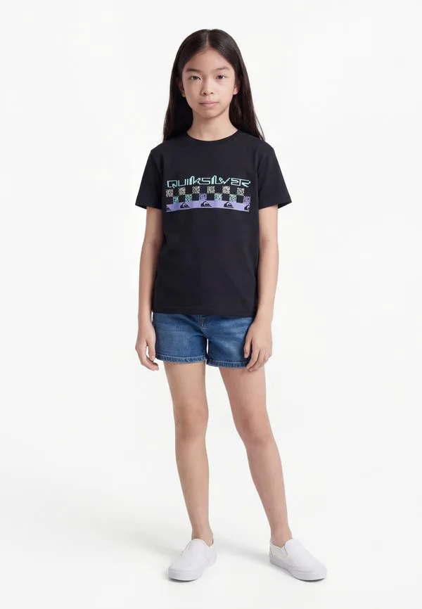 Футболка с принтом next gen ss Quiksilver, Anthracite
