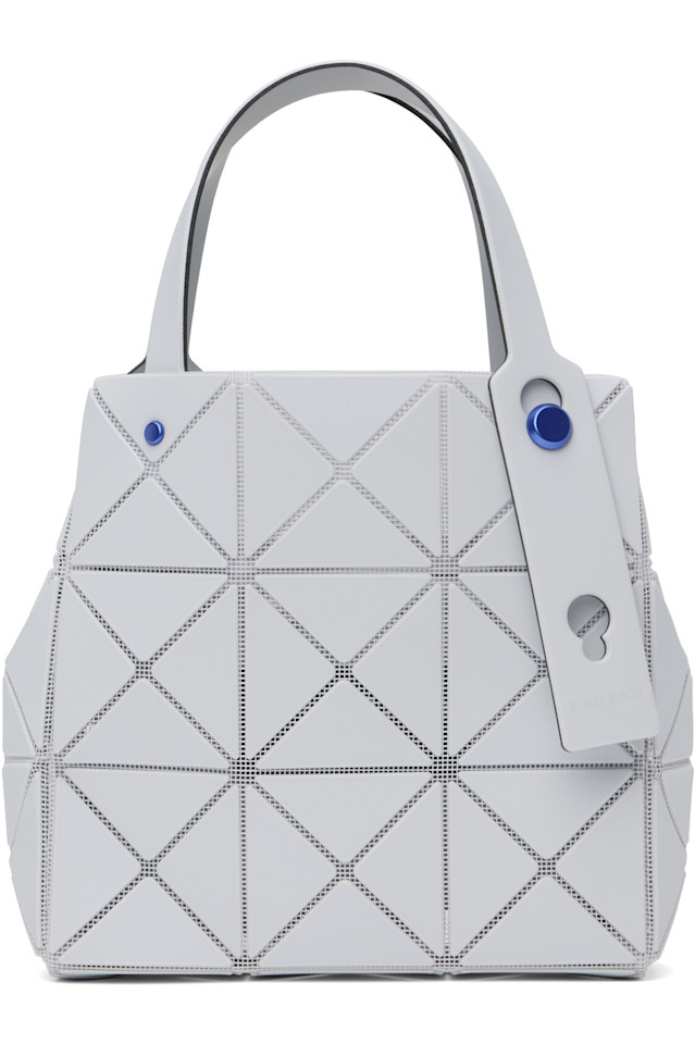 

Карат маленькая сумка-тоут Bao Bao Issey Miyake, серый