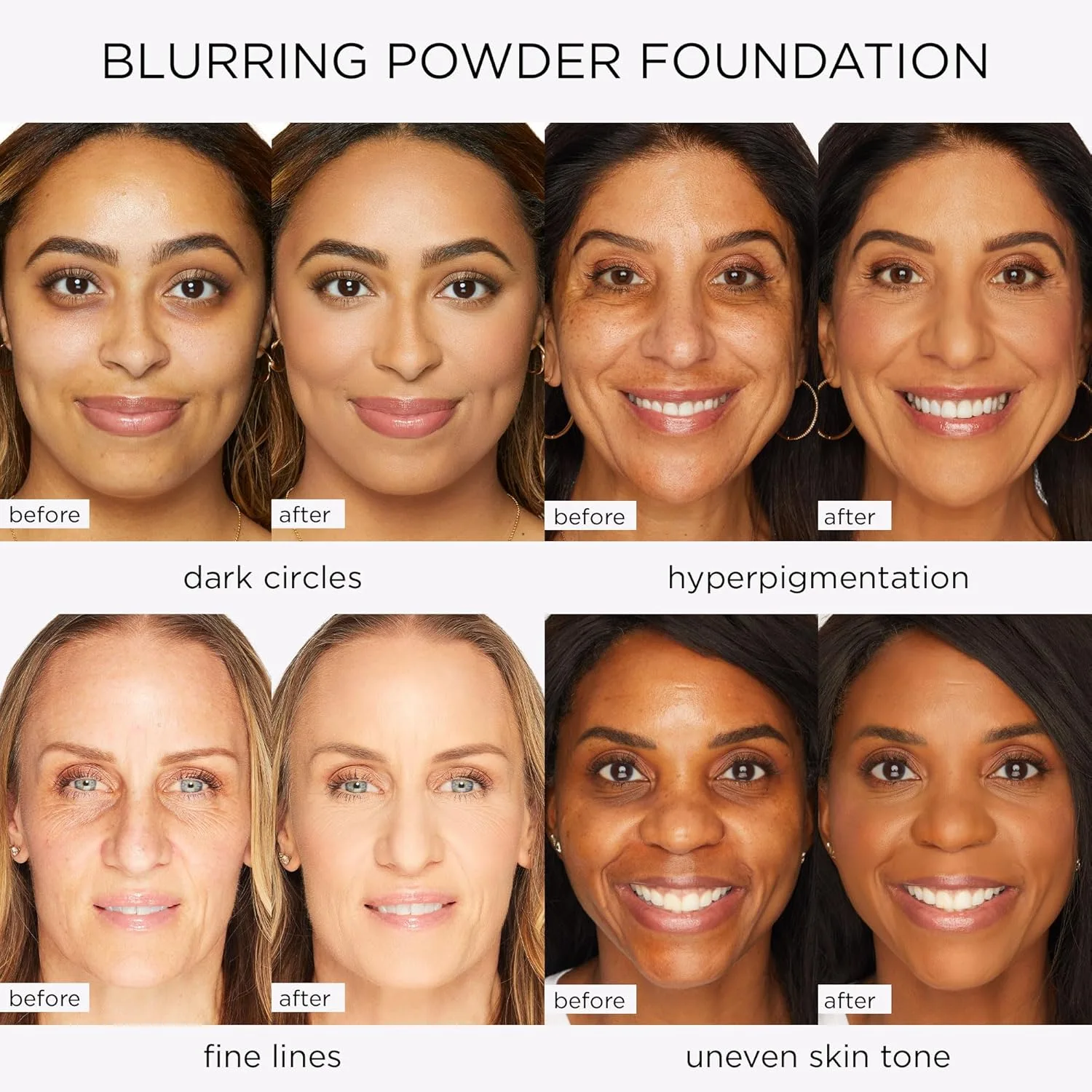 тональная пудра Tarte Amazonian Clay Murring Powder Foundation, 12N fair neutral (fair skin with a balance of warm & cool undertones) — фото 3