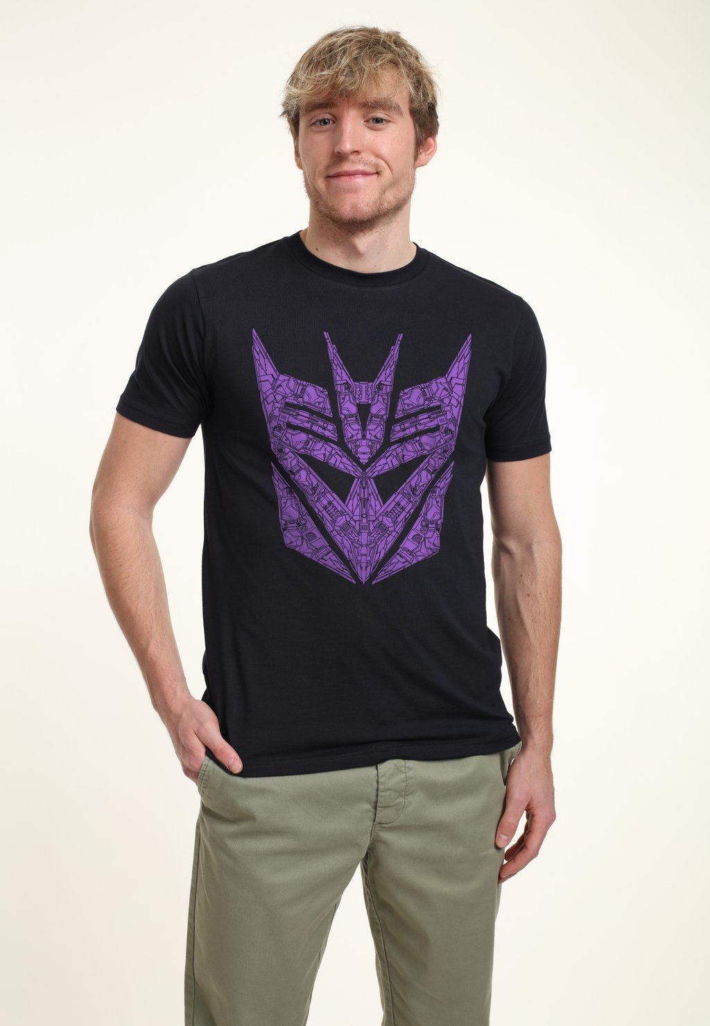 

Футболка с принтом TRANSFORMERS DECEPTICON SYMBOL Henry Tiger, темно-синий