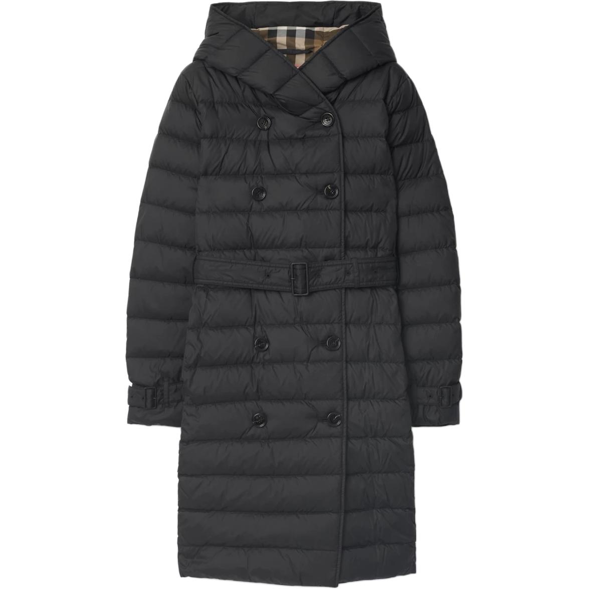 

Burberry Женская черная пуховая куртка