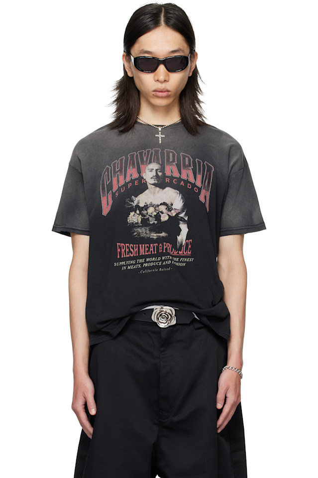 

San chachi produce easy t-shirt Willy Chavarria, черный