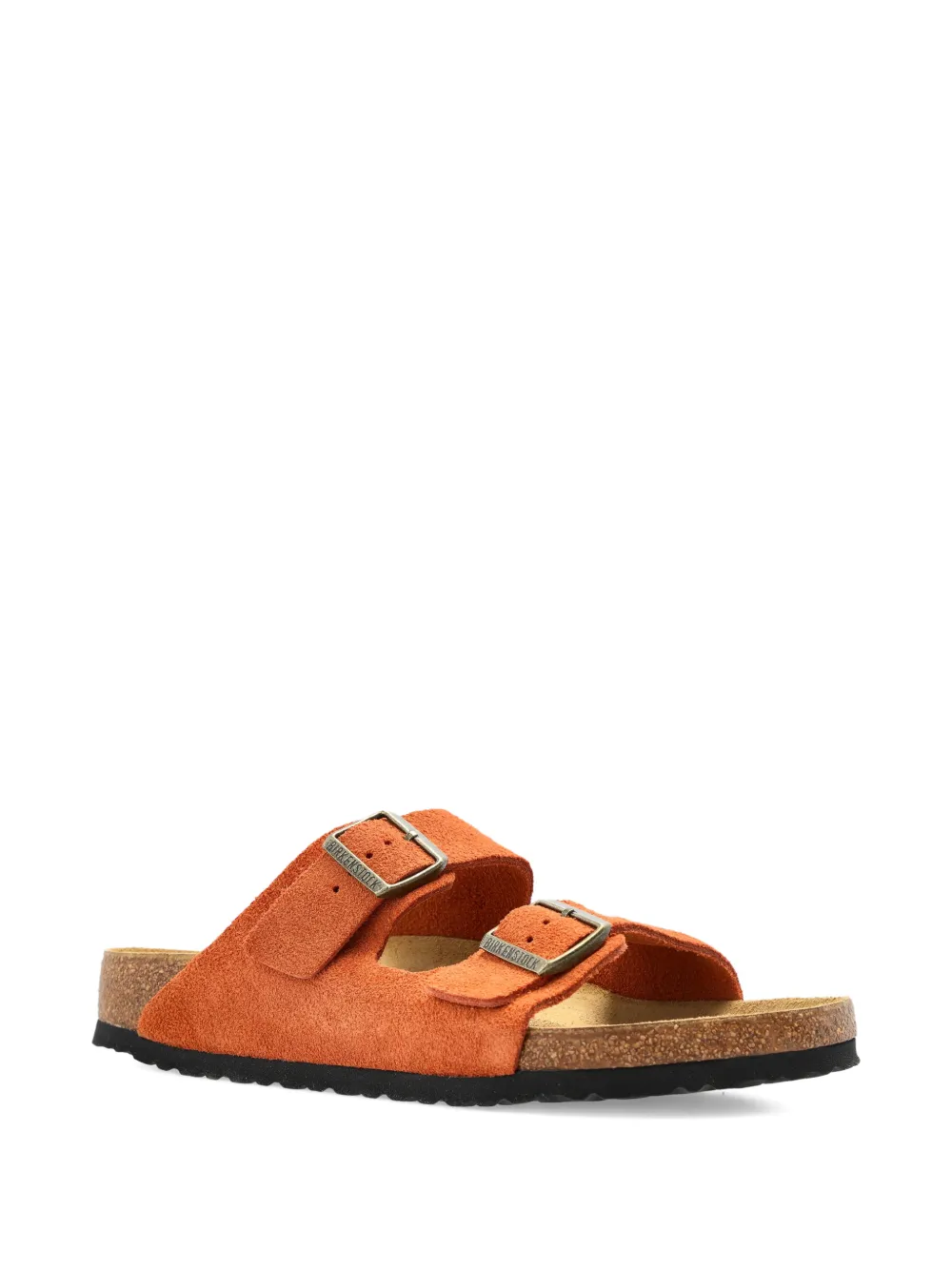 Сандалии Arizona с пряжками Birkenstock, оранжевый — фото 2