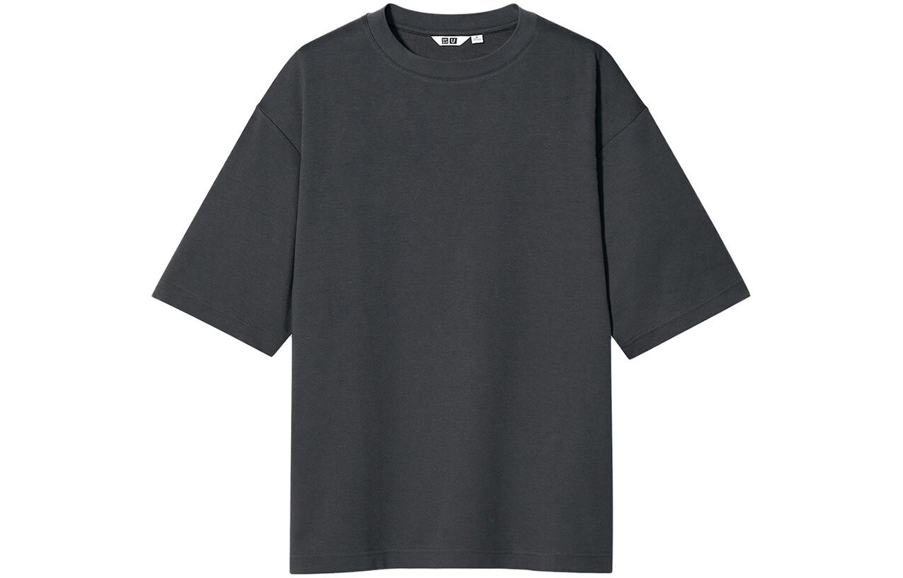 

UNIQLO Мужская футболка, цвет Asphalt Gray