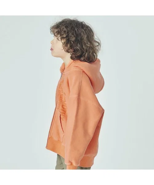 Детская парка Smoothy Pigment Zip parka, чёрный, M (110-120) — фото 2