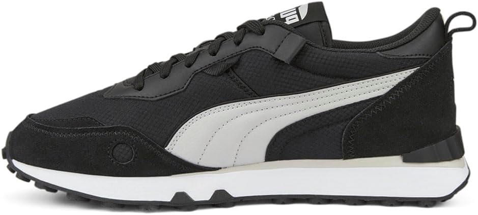 Мужские кроссовки PUMA Rider FV Future Vintage с шнуровкой, повседневные - серые — фото 3