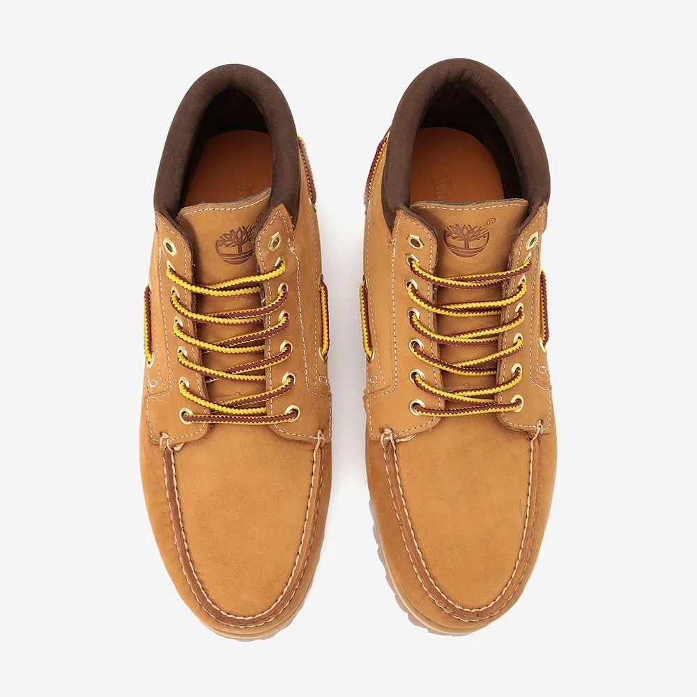 Мужские ботинки Timberland из натуральной нубуковой кожи средней толщины, Wheat — фото 3