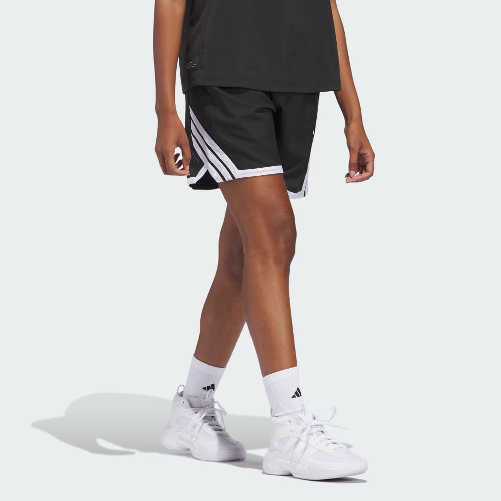 Спортивные шорты Adidas Crazy Lite Shorts, черный/белый — фото 3