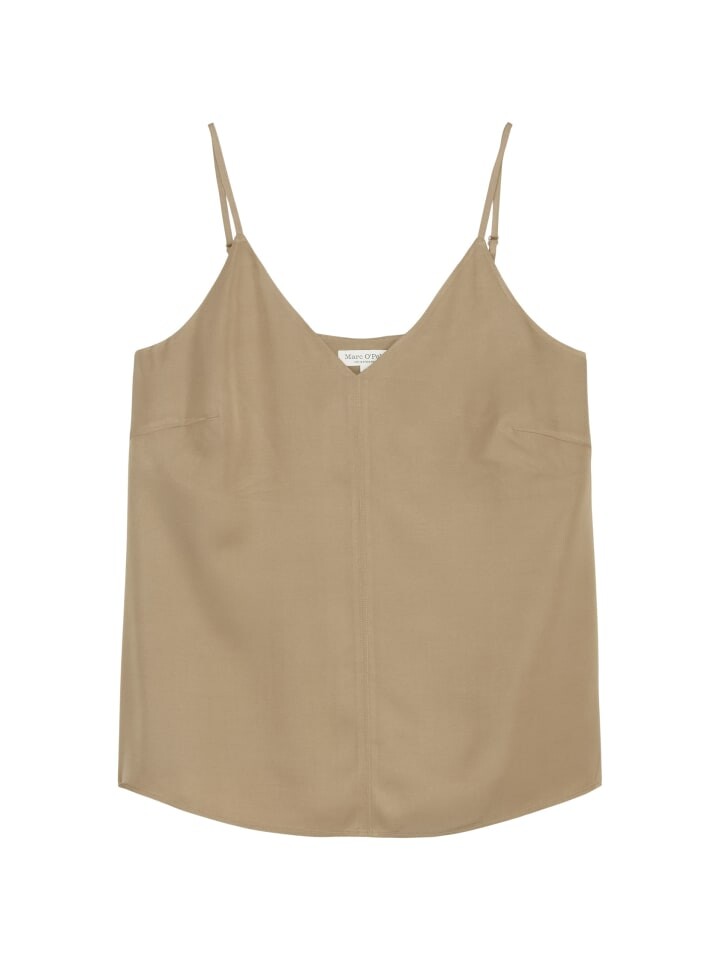 

Блуза Marc O'Polo Spaghettiträger Top regular, цвет soft mocca