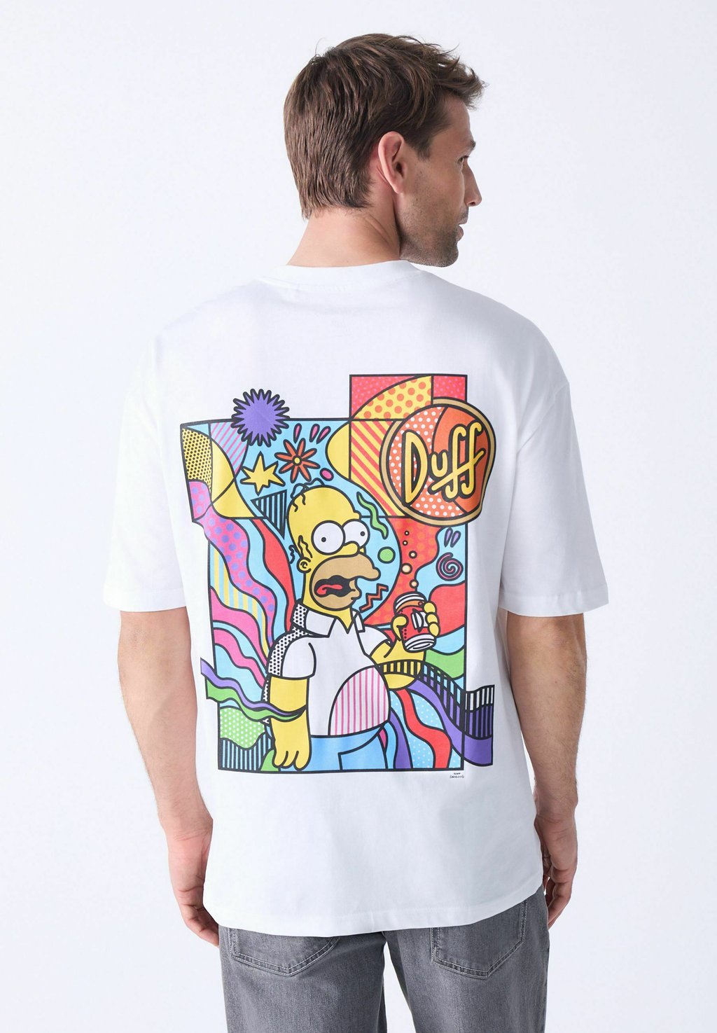 

Футболка с принтом HOMER SIMPSON GRAPHIC Next, белый
