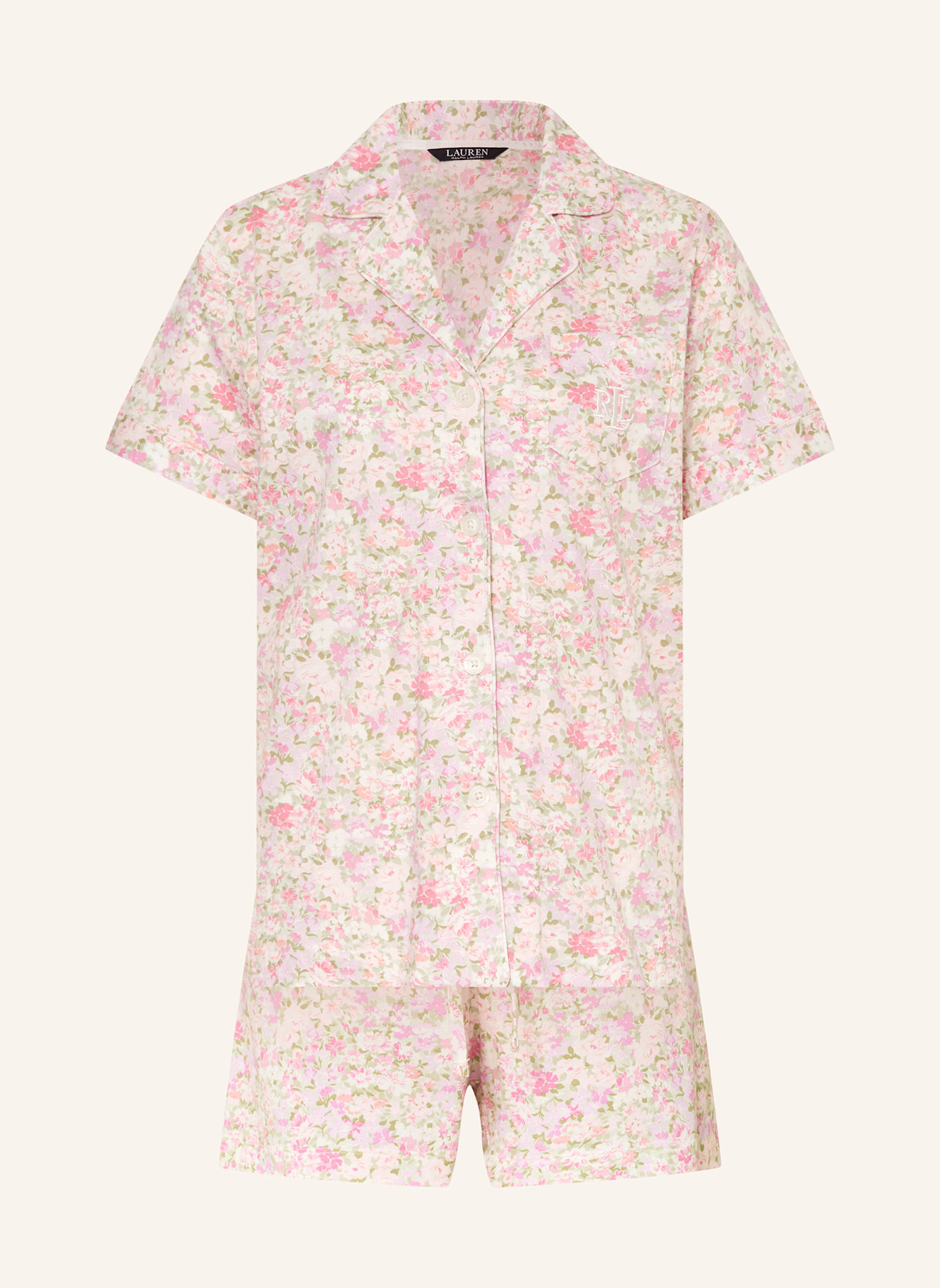 

Короткая пижама Lauren Ralph Lauren, мультиколор