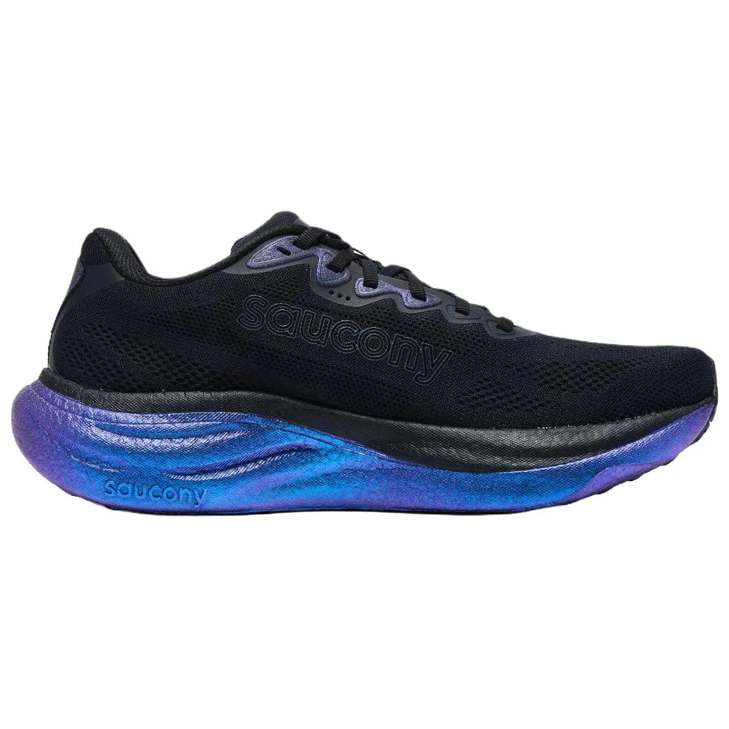 Saucony Ride Yushuai 19 Training City Commuting Running Shoes мужские черные — фото 3